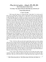 Một số biện pháp của hiệu trưởng Về chỉ đạo Xây dựng trường học thân thiện, học sinh tích cực trong trường mầm non