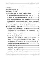 TỔ CHỨC CÔNG TÁC KẾ TOÁN, TÀI CHÍNH, PHÂN TÍCH KINH KẾ TẠI CÔNG TY CP SƠN HẢI