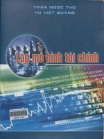 Lập mô hình tài chính