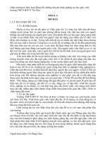 Hiệu trưởng tổ chức hoạt động bồi dưỡng giáo viên ở Trường Trung học cơ sở bán trú cụm xã Trà Don trong năm học 2007-2008 và năm 2008-2009