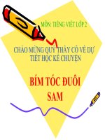 Bài giảng Tiếng Việt 2 tuần 4 bài Kể chuyện - Bím tóc đuôi sam