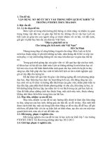 VẬN DỤNG SƠ ĐỒ TƯ DUY VÀO TRONG MÔN LỊCH SỬ KHỐI 7 Ở TRƯỜNG PTDTBT-THCS TRÀ DON