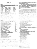 English test for 9 grade