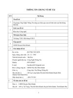 Ứng dụng công nghệ thông tin để nâng cao hiệu quả và tác phong làm việc