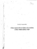 5 chẩn đoán đánh giá kết cấu công trình bằng thép