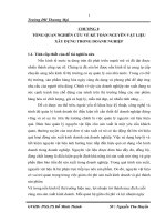 kế toán nguyên vật liệu xây dựng tại Công ty cổ phần sản xuất và thương mại Tân Liên Thành