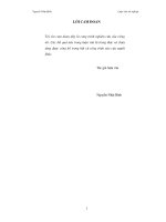 Công nghệ mạng tích cực và ứng dụng trong việc giải quyết bài toán tác nghiệp quản lý sản xuất chươn