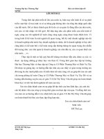 Kế toán chi phí sản xuất gạch bê tông tại Công ty Cổ phần Thương Mại và Dịch Vụ Tây Đô