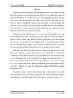 Kế toán bán hàng đồ gỗ nội thất tại công ty TNHH đầu tư và phát triển Vinawood