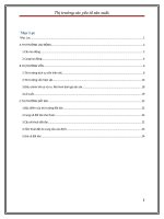 Thị trường các yếu tố sản xuất