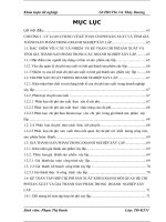 Kế toán tập hợp chi phí sản xuất và tính giá thành sản phẩm xây lắp tại Công ty TNHH Tư vấn và xây dựng Thanh Bình