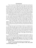 Hoàn thiện cụng tỏc kế toán nguyên vật liệu, công cụ dụng cụ tại Công ty TNHH Huy Thành