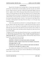 Kế toán hàng cáp quang tồn kho tại  Công ty Cổ phần Công nghệ Cáp quang và Thiết bị bưu điện TFP