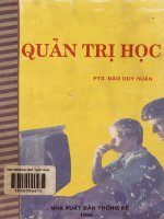 Nhập môn quản trị học