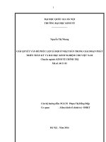 Tóm tắt luận văn GIẢI QUYẾT VẤN ĐỀ PHÚC LỢI XÃ HỘI Ở NHẬT BẢN TRONG GIAI ĐOẠN PHÁT TRIỂN THẦN KỲ VÀ BÀI HỌC KINH NGHIỆM CHO VIỆT NAM