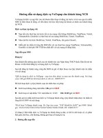 Hướng dẫn sử dụng dịch vụ VnTopup cho khách hàng NCB