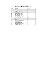 Tiểu luận môn tài chính doanh nghiệp Tài trợ Doanh nghiệp và thị trường hiệu quả