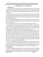 Sáng kiến kinh nghiệm Một số biện pháp chỉ đạo các hoạt động ngoài giờ lên lớp ở tiểu học