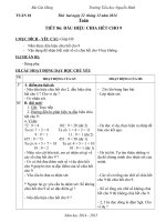 giáo an lớp 4Tuần 18