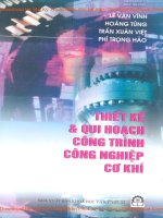 Thiết kế nhà máy cơ khí