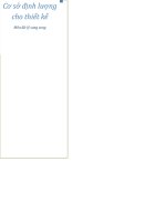 Tiểu luận môn Xử lý song song Cơ sở định lượng cho thiết kế