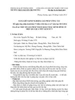 MỘT SỐ GIẢI PHÁP NHẰM KHAI THÁC KÊNH HÌNH CÓ HIỆU QUẢ QUA TIẾT LỊCH SỬ 9