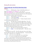 Hướng dẫn sử dụng phần mềm microstation