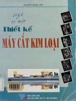 Thiết kế máy cắt kim loại