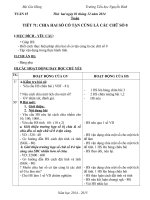 giáo an lớp 4Tuần 15