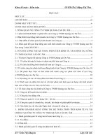 TỔ CHỨC CÔNG TÁC KẾ TOÁN, PHÂN TÍCH KINH TẾ, TÀI CHÍNH TẠI  CÔNG TY TNHH QUẢNG CÁO DƯ ÂM