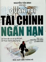 Quản trị tài chính ngắn hạn