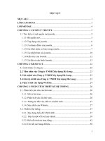 Xây dựng website cho Công ty TNHH Hà Long - Thái Nguyên