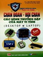 Chẩn đoán - Hội chẩn các bệnh thường gặp của máy vi tính (Desktop và Laptop). Tập 2 - Phòng khám đa khoa máy vi tính