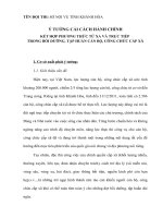 Kết hợp phương thức từ xa và trực tiếp trong bồi dưỡng, tập huấn cán bộ, công chức cấp xã