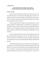 Một số biện pháp chỉ đạo thực hiện rèn luyện kỹ năng sống cho HS Tiểu học năm học 2012-2013