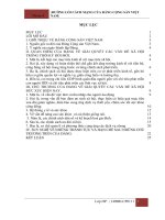 Đề tài Chủ trương của Đảng về giải quyết các vấn đề xã hội bức xúc hiện nay ở Việt Nam