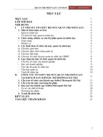 Tiểu luận Liên hệ thực tiễn công tác tổ chức bộ máy quản trị nhân lực tại khách sạn Sofitel Metropole Hà Nội