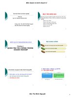 Giáo trình quản trị kinh doanh 2: chương 1, tài chính