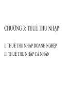 Thuế thu nhập cá nhân và doanh nghiệp