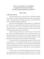 Góp phần thực hiện tốt phong trào thi đua Xây dựng trường học thân thiện, học sinh tích cực