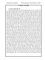 Sáng kiến kinh nghiệm –Rèn kỹ năng giao tiếp tiếng anh THCS