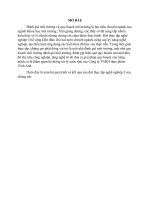 Báo cáo thực tập nghề nghiệp 3 ngành môi trường  làng nghề vạn phúc, khu công nghiệp phú nghĩa, khu đô thị văn quán