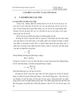 Cảm biến đo lường vận tốc và gia tốc