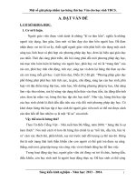 SÁNG KIẾN KINH NGHIỆM Đảo ngược độc đáo kết cấu bài thơ “Bếp lửa” của Bằng Việt để giảng dạy nhằm nâng cao hiệu quả