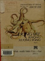 Động vật không xương sống. Tập 2