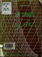 Giáo trình Kỹ thuật sấy