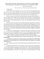 Đảng cộng sản Việt Nam lãnh đạo xây dựng và hoàn thiện thể chế kinh tế thị trường định hướng xã hội chủ nghĩa