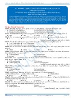 Bài tập hóa học hữu cơ rất hay do thầy cô tuyển chọn