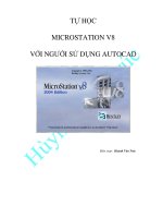 Tài liệu tự học micro station v8