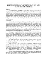 PHƯƠNG PHÁP GIA TẢI TRƯỚC ĐẤT SÉT YẾU BẰNG BẤC THẤM ĐIỆN